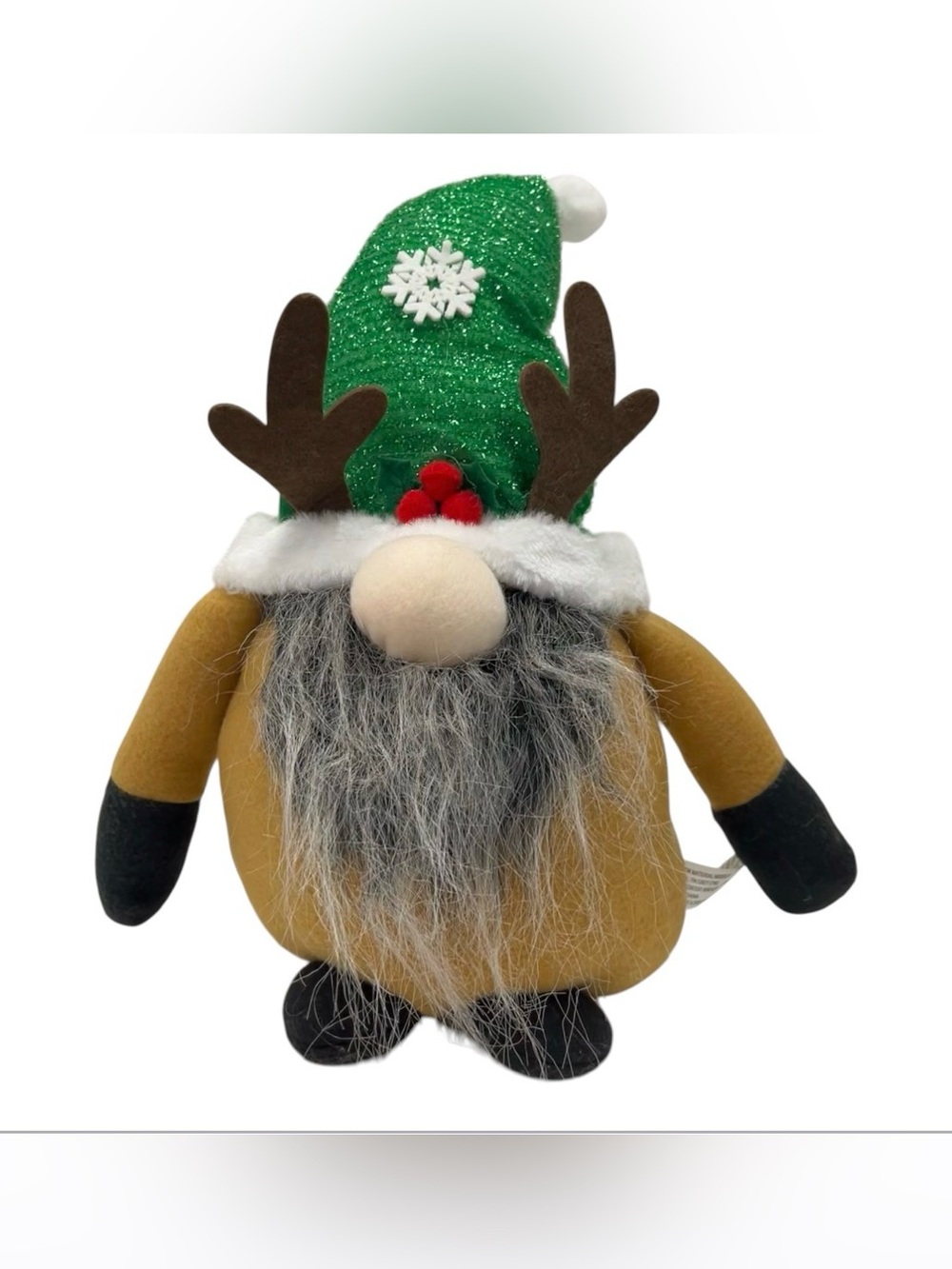 Christmas reindeer gnome 14” tall